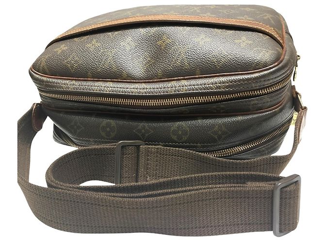 Louis Vuitton Reporter PM Schultertasche Braun - Ansicht 9