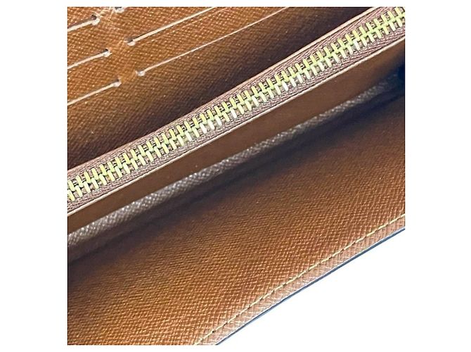 Louis Vuitton Portefeuille Sarah Long Wallet Marrone - vista 8