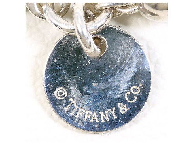 Autre Marque Bracciale Tiffany & Co. Heart Tag Bead in argento con diamante - vista 6