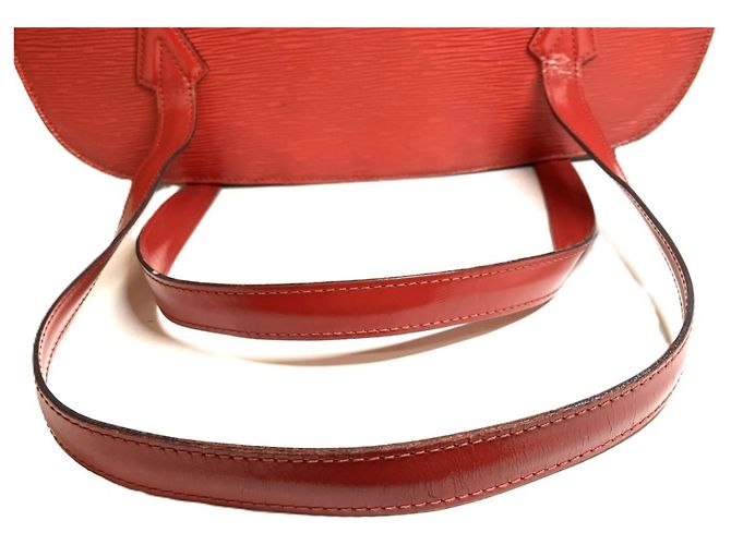 Louis Vuitton Lussac Handtasche Rot - Ansicht 7