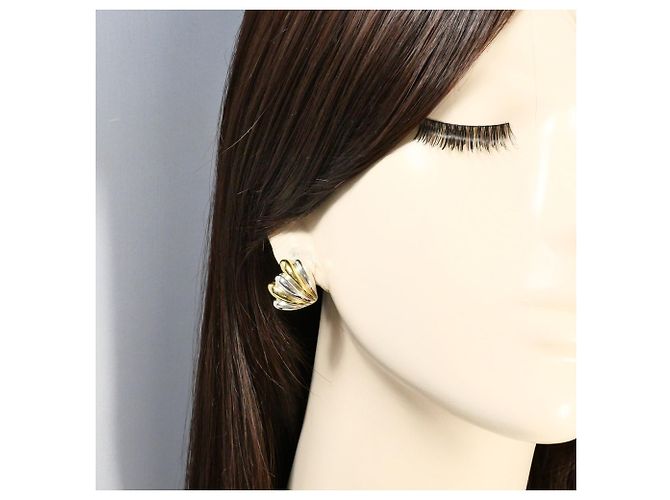 Autre Marque Pendientes de clip Leaf de Tiffany & Co. - vista 5