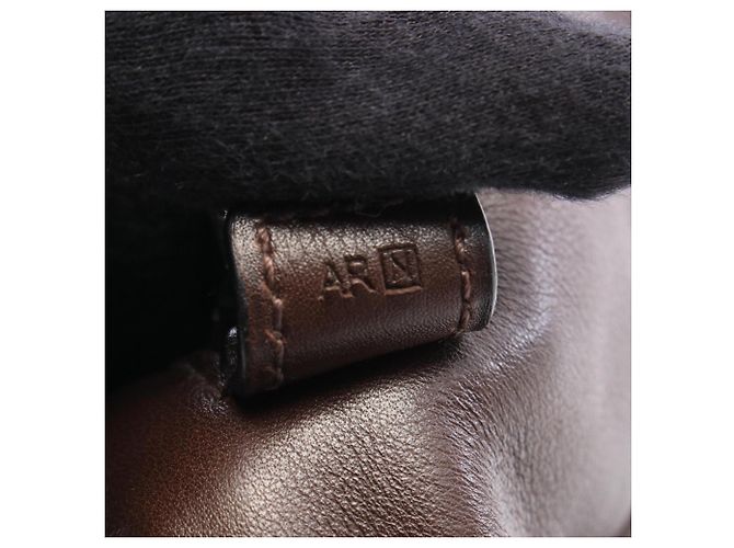 Hermès Borsa a mano Hermes Arion 50 Tail Boston Bag in pelle marrone - vista 5