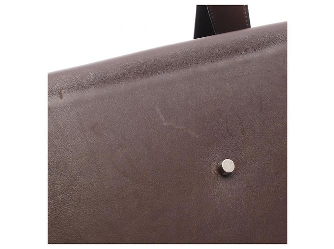 Hermès Borsa a mano Hermes Arion 50 Tail Boston Bag in pelle marrone - vista 9