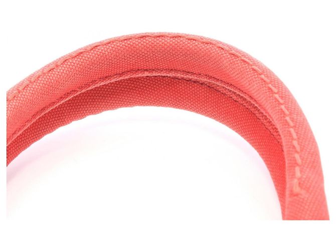 Borsa Tote Prada Canapa Rosso - vista 8