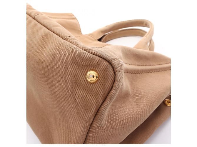 Bolso Tote 2-Way Prada CANAPA Castaño - vista 10