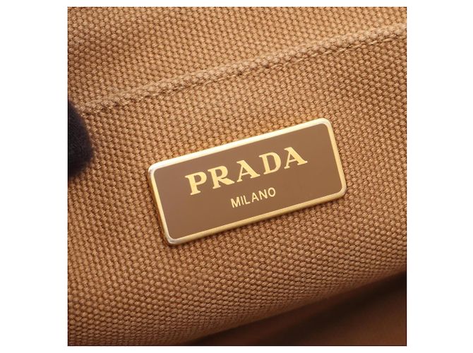 Bolso Tote 2-Way Prada CANAPA Castaño - vista 4