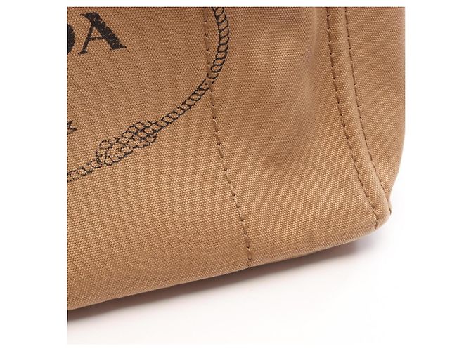 Bolso Tote 2-Way Prada CANAPA Castaño - vista 9