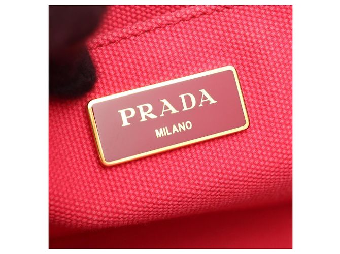 Prada CANAPA 2-Way Tote Bag Pink - Ansicht 4