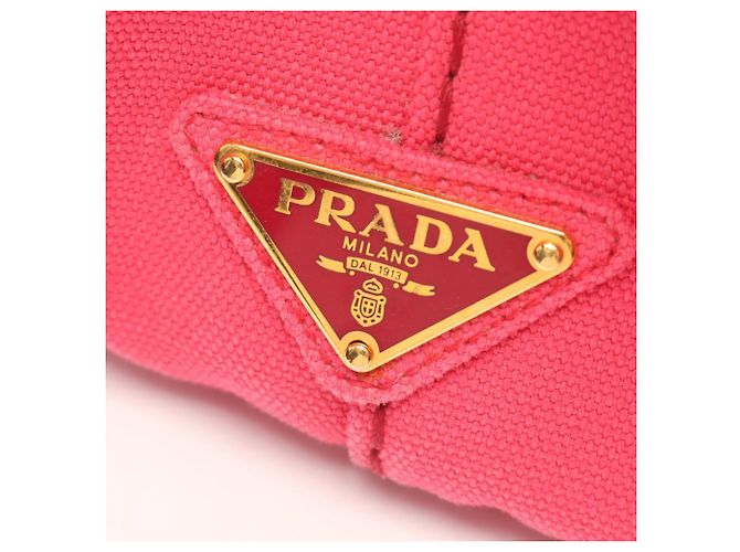 Prada CANAPA 2-Way Tote Bag Pink - Ansicht 5
