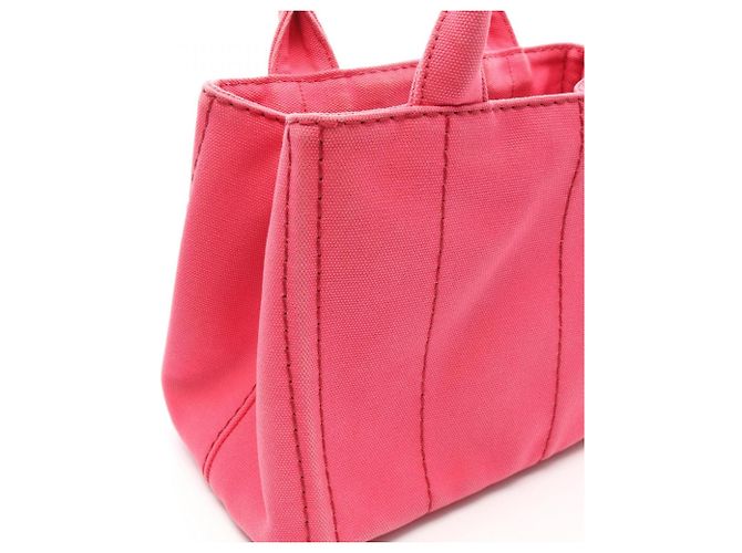 Prada CANAPA 2-Way Tote Bag Pink - Ansicht 8