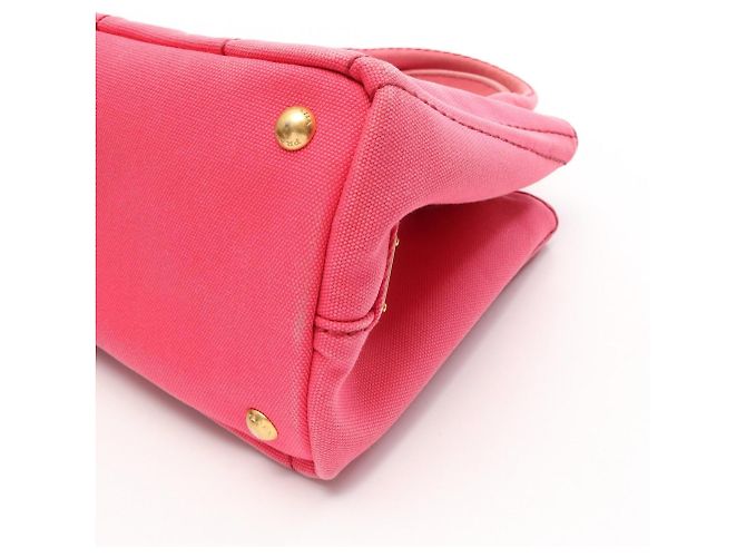 Prada CANAPA 2-Way Tote Bag Pink - Ansicht 9