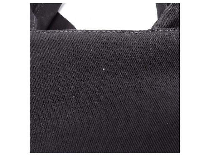 Prada Canapa Drill 2-Way Tote Bag Schwarz - Ansicht 12