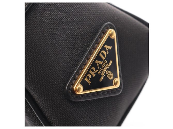 Borsa a tracolla Prada LOGO JACQUARD Nero - vista 12