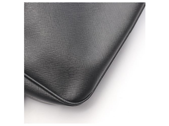 Saffiano Prada Re-Edition 2005 Schultertasche Schwarz - Ansicht 5