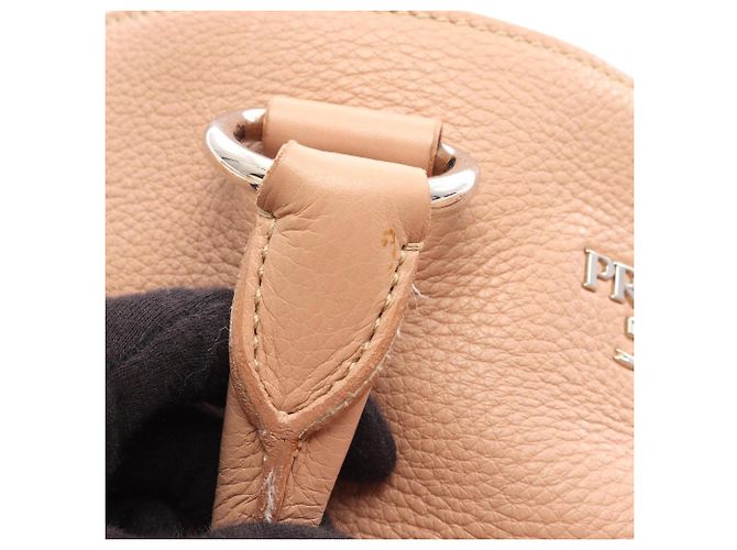 Borsa Tote 2-Way Prada VIT.DAINO Rosa - vista 7