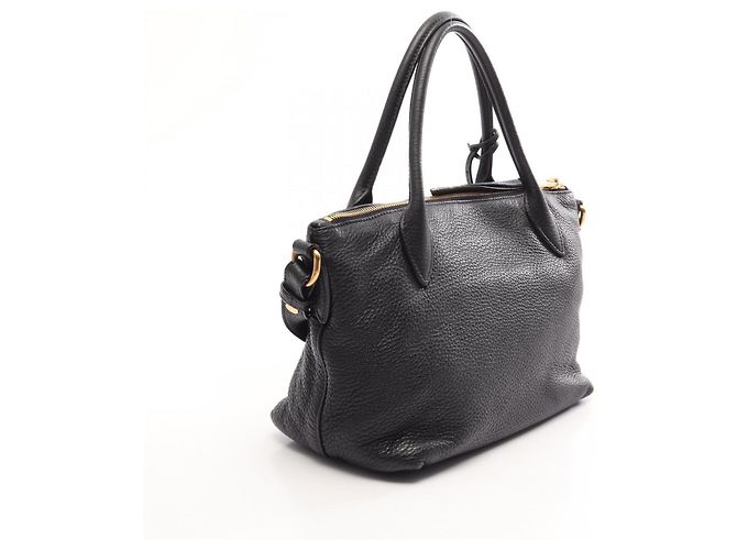 Borsa 2-Way Prada VIT.DAINO Nero - vista 2