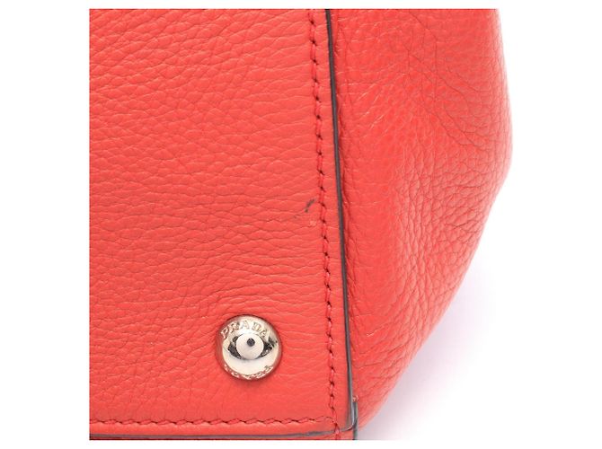 Saco Tote Prada VITELLO PHENIX Vermelho - vista 10