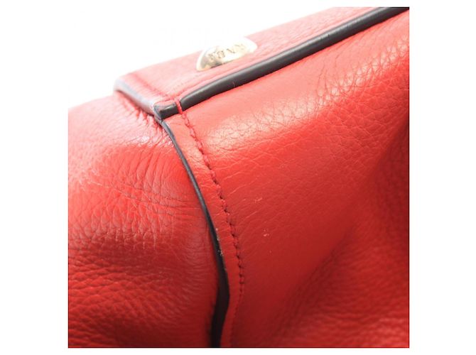 Saco Tote Prada VITELLO PHENIX Vermelho - vista 6