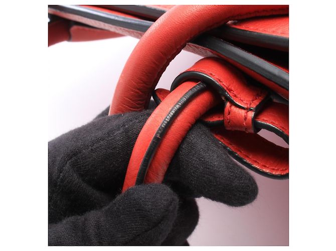 Saco Tote Prada VITELLO PHENIX Vermelho - vista 9