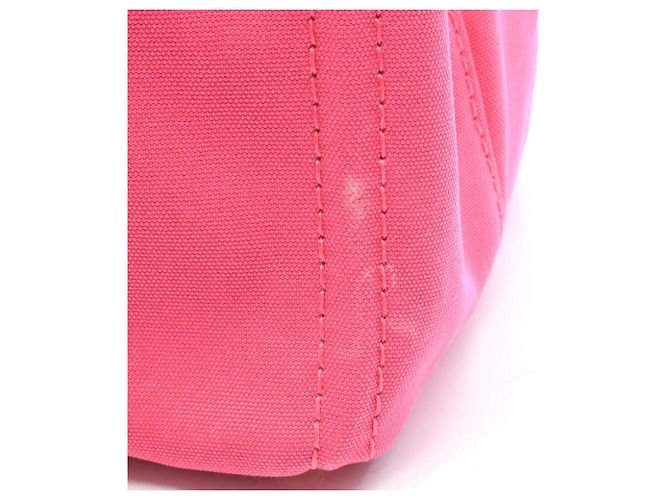 Borsa Tote Prada Canapa Rosa - vista 6