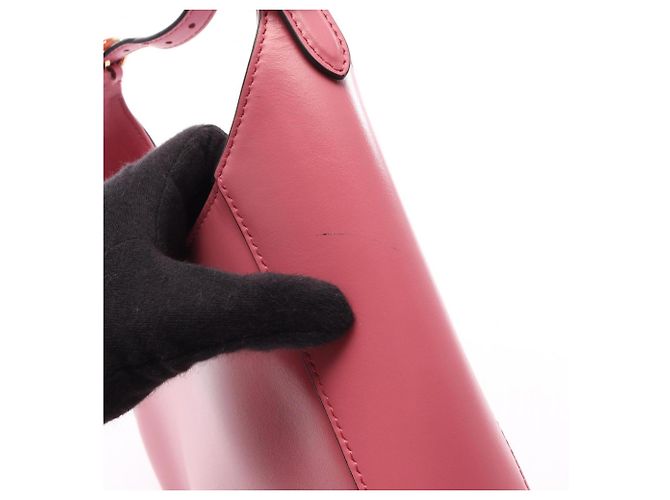 Bolsa de Ombro Prada Cleo Rosa - vista 7