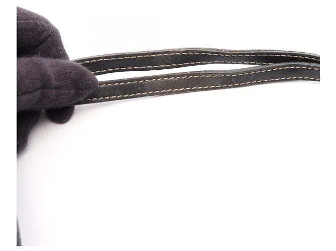 Borsa Tote Prada in Nylon e Pelle Nero - vista 7