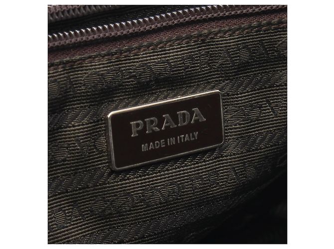 Sac à main Prada Khaki et Purple Violet Kaki - vue 4