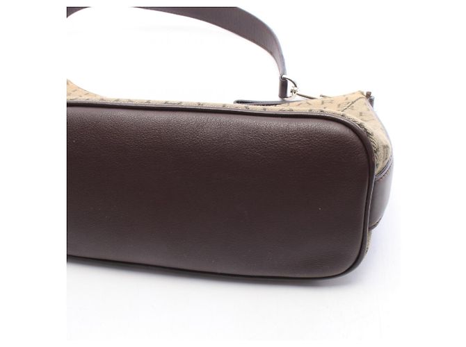 Bulgari Borsa a tracolla Bvlgari Logo Mania Marrone Cachi - vista 6