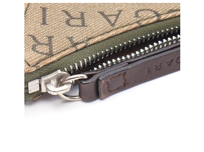 Bulgari Borsa a tracolla Bvlgari Logo Mania Marrone Cachi - vista 8