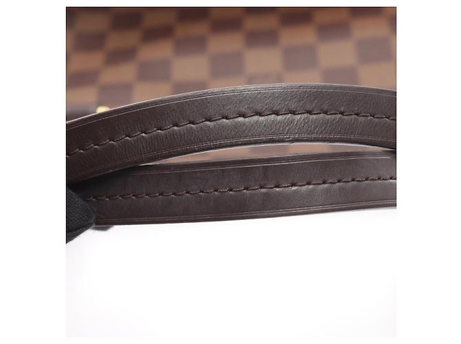 Borsa Tote Louis Vuitton Iena MM Marrone Damier ebene - vista 11