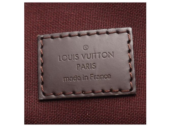 Borsa Tote Louis Vuitton Iena MM Marrone Damier ebene - vista 4