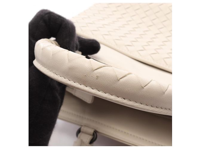 Borsa 2-Way Intrecciato Bottega Veneta Bianco - vista 11