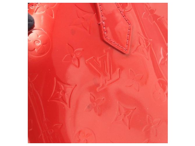 Borsa Louis Vuitton Wilshire PM Rosso - vista 8