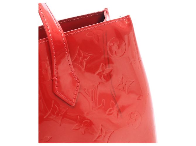 Borsa Louis Vuitton Wilshire PM Rosso - vista 9