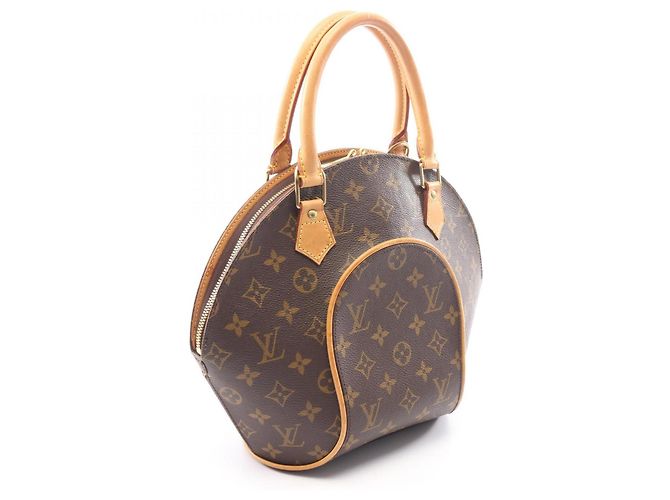 Borsa Louis Vuitton Ellipse PM Marrone - vista 2