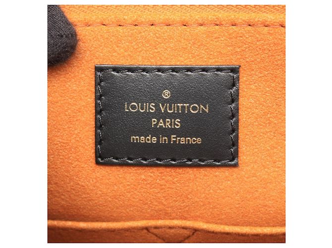 Borsa Tote Louis Vuitton OnTheGo GM Monogram Empreinte Noir Nero - vista 4