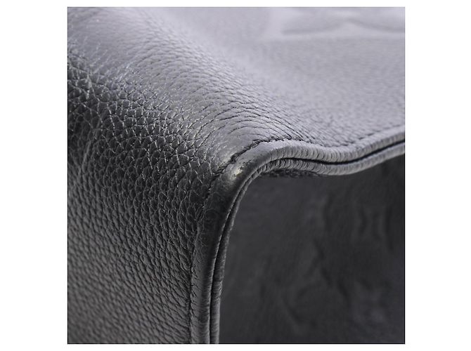 Borsa Tote Louis Vuitton OnTheGo GM Monogram Empreinte Noir Nero - vista 5