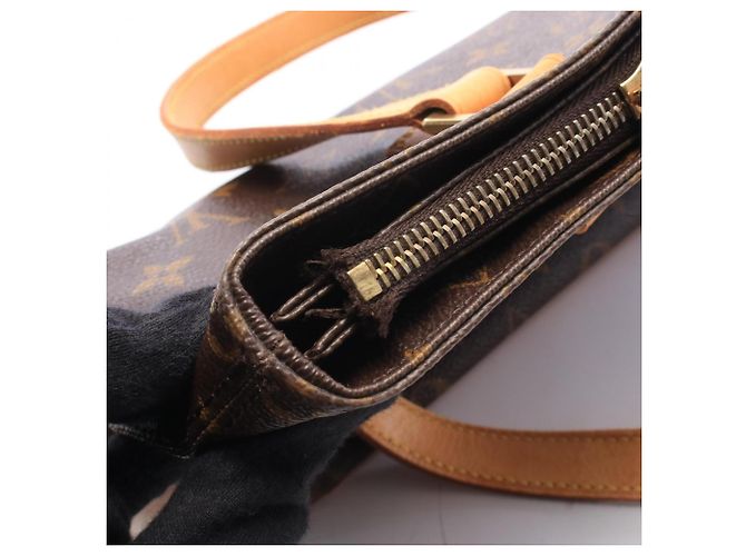 Louis Vuitton Cabas Piano Schultertasche Braun - Ansicht 11