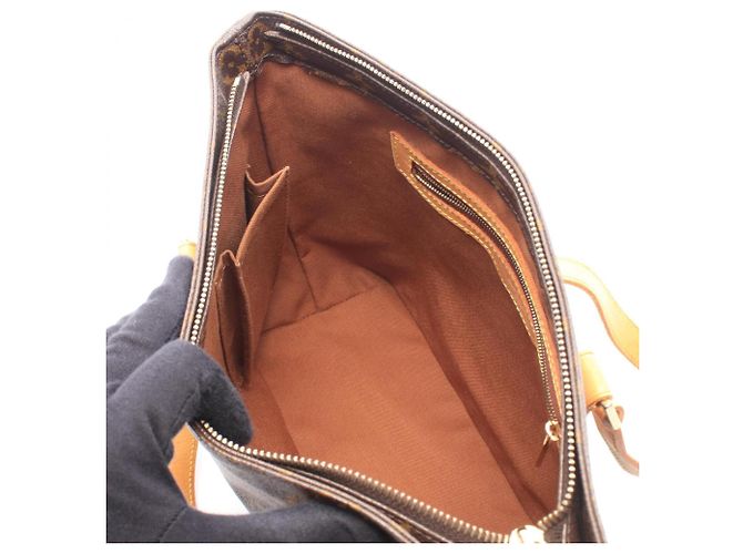 Louis Vuitton Cabas Piano Schultertasche Braun - Ansicht 3