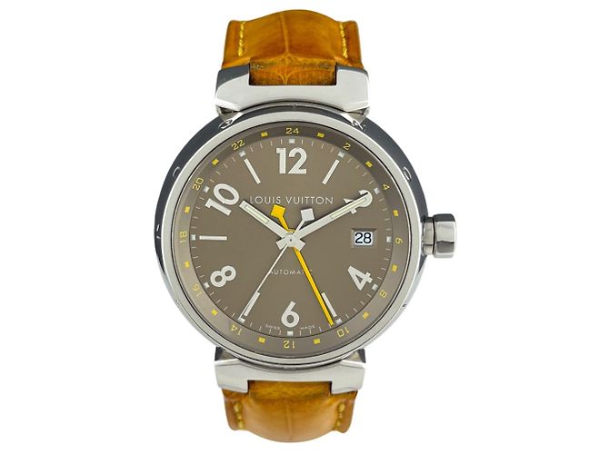 Orologio da uomo Louis Vuitton Tambour GMT Q1132 - vista 2