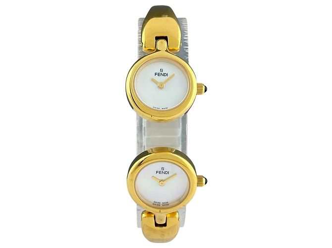 Fendi Double Face Dual Time Bangle Uhr 620L - Ansicht 2