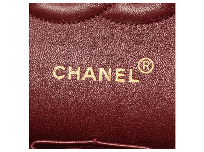 Borsa a tracolla Chanel Matelassé Double Flap Nero - vista 4