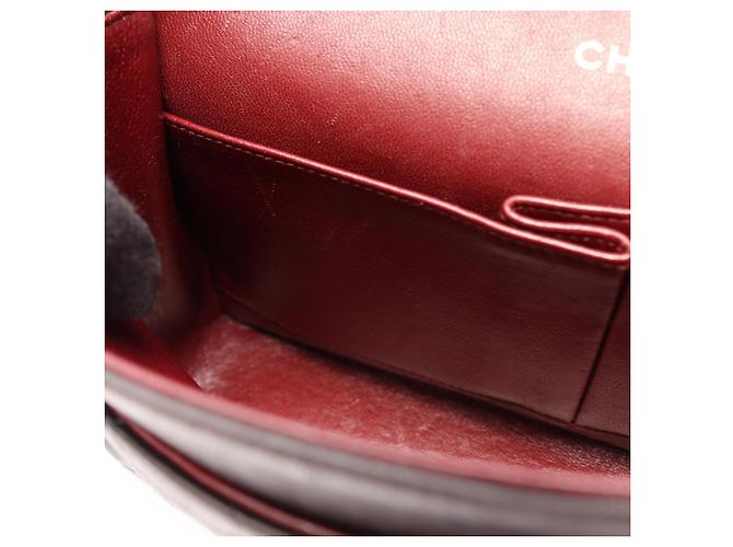 Borsa a tracolla Chanel Matelassé Double Flap Nero - vista 6