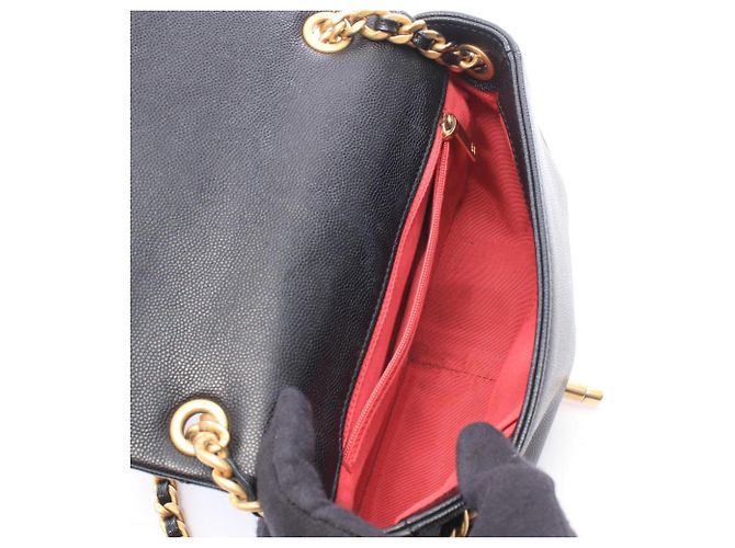Borsa a tracolla Chanel Matelassé Nero - vista 3
