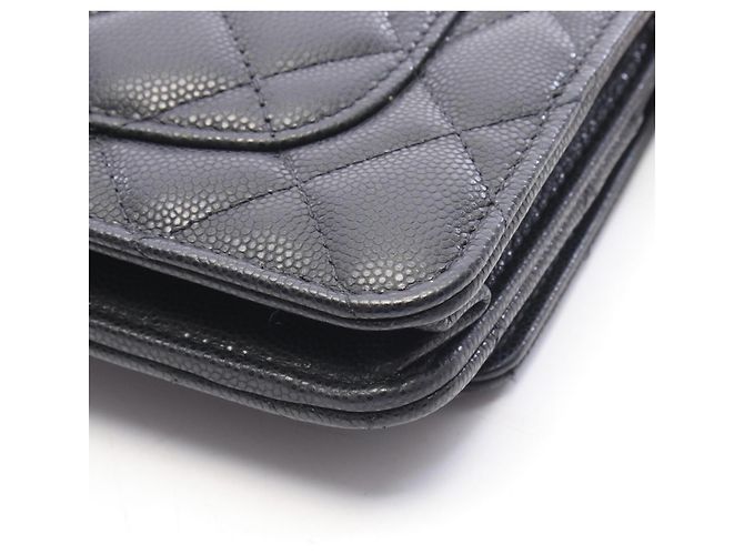 Borsa a tracolla Chanel Matelassé Nera Nero - vista 7