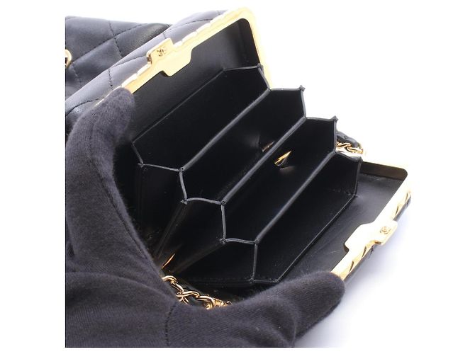 Borsa Small Bucket Matelassé Chanel Nero - vista 4