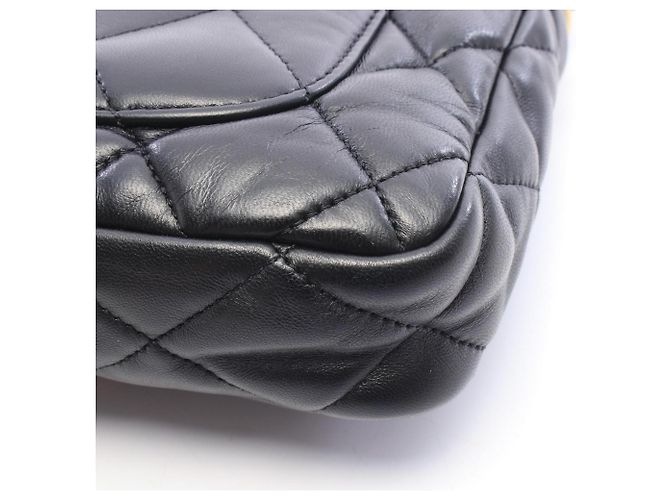 Borsa Small Flap Matelassé Chanel Nero - vista 7