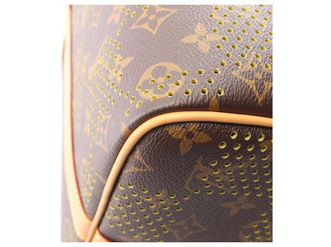 Borsa Louis Vuitton Monogram Keepall Bandoulière 50 Marrone - vista 6