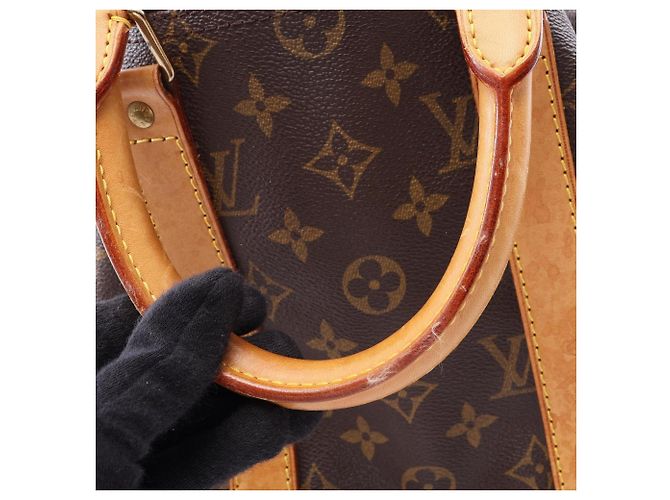 Louis Vuitton Monogram Keepall 45 Boston Tasche Braun - Ansicht 11