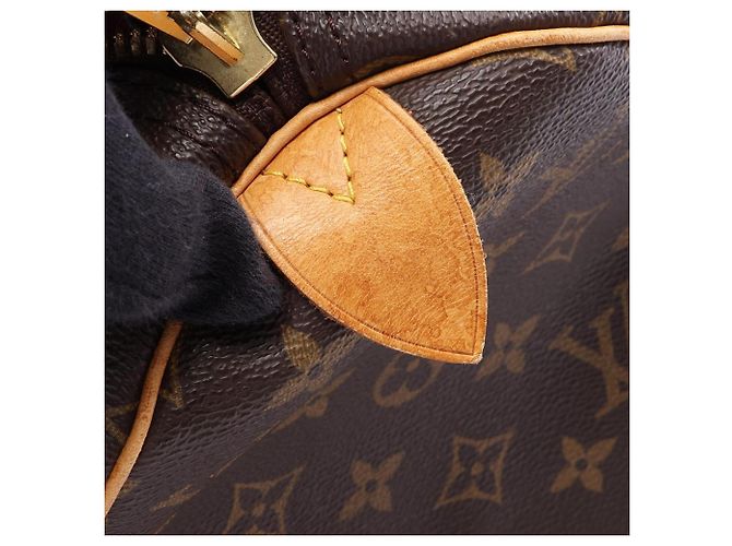 Louis Vuitton Monogram Keepall 45 Boston Tasche Braun - Ansicht 12